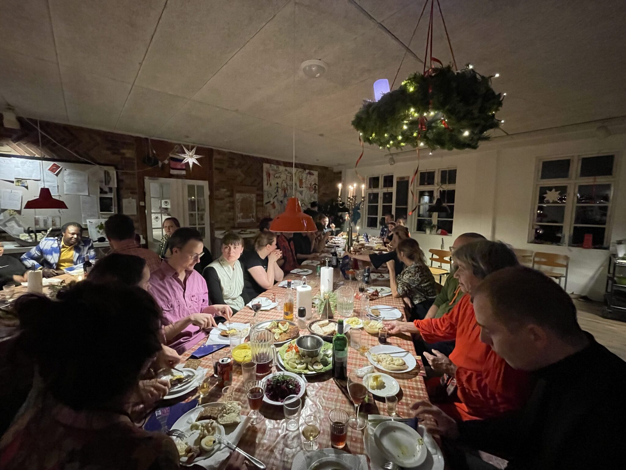 Julefrokost i fælleshuset